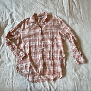 madewell lightweight flannel shirt